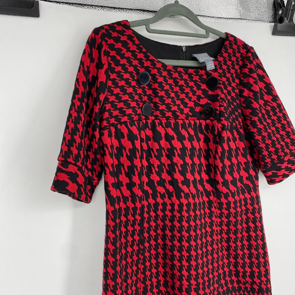 Rabbit Rabbit Rabbit | Red and Black Printed Dress - Picture 2 of 8
